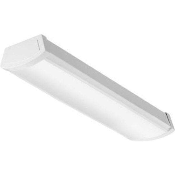 Acuity Brands Lighting Lithonia Lithonia Lighting LED Linear Flush Mount Wrap, 2' LED Wrap, 4000 CCT, White FMLWL 24 840